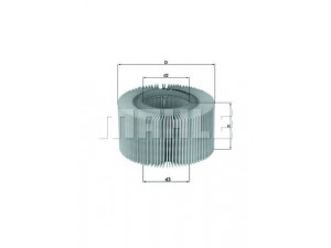 KNECHT LX 578 oro filtras 
 Techninės priežiūros dalys -> Techninės priežiūros intervalai
13 71 1 341 528, 13711341528, 13721340680