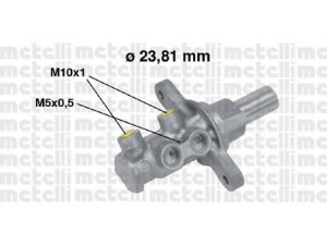 METELLI 05-0680 pagrindinis cilindras, stabdžiai 
 Stabdžių sistema -> Pagrindinis stabdžių cilindras
77364467, 77365594, 77364467, 77365594