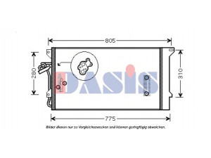 AKS DASIS 042040N kondensatorius, oro kondicionierius 
 Oro kondicionavimas -> Kondensatorius
4L0260401, 4L0260401A, 95557311100