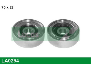 LUCAS ENGINE DRIVE LA0294 kreipiantysis skriemulys, V formos rumbuotas diržas 
 Diržinė pavara -> V formos rumbuotas diržas/komplektas -> Laisvasis/kreipiamasis skriemulys