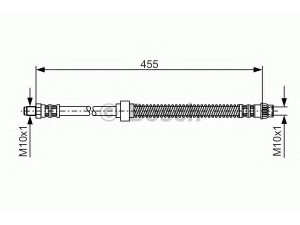 BOSCH 1 987 476 785 stabdžių žarnelė 
 Stabdžių sistema -> Stabdžių žarnelės
4806 84, 4806 91, 4806 A8, 4806 E0