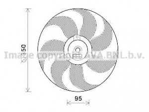 PRASCO VW7511 ventiliatorius, radiatoriaus 
 Aušinimo sistema -> Oro aušinimas
6N0959455D, 6N0959455, 6N0959455A