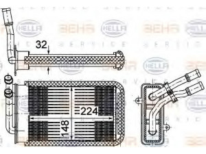 HELLA 8FH 351 002-141 šilumokaitis, salono šildymas 
 Šildymas / vėdinimas -> Šilumokaitis
8D1 819 030 A, 8D1 819 030 B