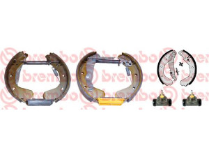 BREMBO K 59 017 stabdžių trinkelių komplektas 
 Techninės priežiūros dalys -> Papildomas remontas