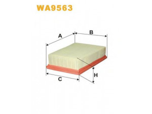 WIX FILTERS WA9563 oro filtras 
 Techninės priežiūros dalys -> Techninės priežiūros intervalai
16546JD20A, 16546JD20B, 16546JG70A
