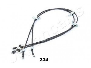 JAPANPARTS BC-334 trosas, stovėjimo stabdys 
 Stabdžių sistema -> Valdymo svirtys/trosai
GJ6A44410B, GJ6A44410C, GP9A44410A