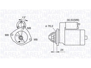 MAGNETI MARELLI 063521090110 starteris
58402060, 58402490, 292083