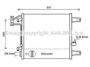 AVA QUALITY COOLING JE5057 kondensatorius, oro kondicionierius 
 Oro kondicionavimas -> Kondensatorius
55056631AA, 55056635AA