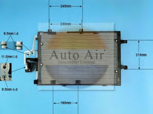 AUTO AIR GLOUCESTER 16-6210 kondensatorius, oro kondicionierius 
 Oro kondicionavimas -> Kondensatorius
1850000, 1850091, 9201959, 93175776