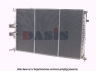 AKS DASIS 060980N radiatorius, variklio aušinimas 
 Aušinimo sistema -> Radiatorius/alyvos aušintuvas -> Radiatorius/dalys
133028, 96242216