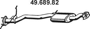 EBERSPÄCHER 49.689.82 vidurinis duslintuvas 
 Išmetimo sistema -> Duslintuvas
B601-40-300A