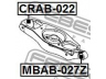 FEBEST CRAB-022 valdymo svirties/išilginių svirčių įvorė
04895235AA