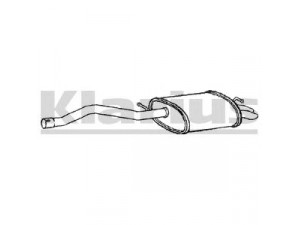 KLARIUS 240796 galinis duslintuvas 
 Išmetimo sistema -> Duslintuvas
7H0253609AC, 7J0253609L, 7H0253609AC