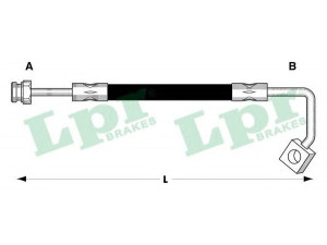LPR 6T47629 stabdžių žarnelė 
 Stabdžių sistema -> Stabdžių žarnelės
K01143830B