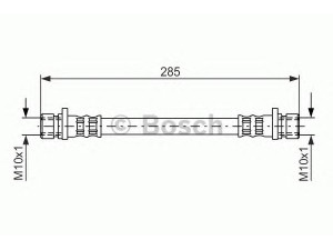 BOSCH 1 987 476 888 stabdžių žarnelė 
 Stabdžių sistema -> Stabdžių žarnelės
01466-S07-000, 01466-S5O-000
