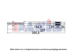 AKS DASIS 801001N džiovintuvas, oro kondicionierius 
 Oro kondicionavimas -> Džiovintuvas
6Q0820193B