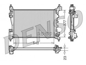 DENSO DRM09109 radiatorius, variklio aušinimas 
 Aušinimo sistema -> Radiatorius/alyvos aušintuvas -> Radiatorius/dalys
55700447