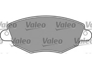VALEO 597338 stabdžių trinkelių rinkinys, diskinis stabdys 
 Techninės priežiūros dalys -> Papildomas remontas
1121894, 1126718, 1250688, C2S17129
