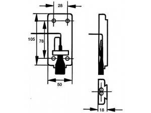 HELLA 9BP 561 138-013 atraminio guolio plokštė, išorinis veidrodėlis
1905 530 05, 341-GP004, 000 810 04 11