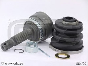 CDX 884/29 jungčių komplektas, kardaninis velenas 
 Ratų pavara -> Sujungimai/komplektas
