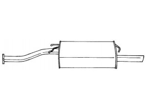 AKS DASIS SG65651 galinis duslintuvas