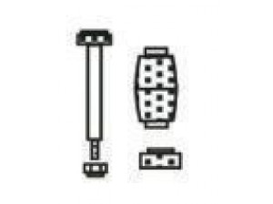 FRAP 2260 šarnyro stabilizatorius 
 Ašies montavimas/vairavimo mechanizmas/ratai -> Stabilizatorius/fiksatoriai -> Savaime išsilyginanti atrama
7700799404, 7700799404, 8200603492