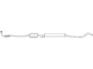 AKS DASIS SG41427 katalizatoriaus keitiklis