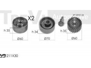 TREVI AUTOMOTIVE KD1398 paskirstymo diržo komplektas 
 Techninės priežiūros dalys -> Papildomas remontas