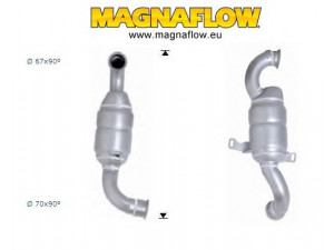 MAGNAFLOW 60913D katalizatoriaus keitiklis 
 Išmetimo sistema -> Katalizatoriaus keitiklis
1706F0, 1706F0