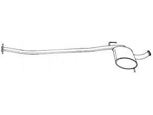 AKS DASIS SG50465 vidurinis duslintuvas
