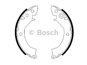 BOSCH 0 986 487 335 stabdžių trinkelių komplektas 
 Techninės priežiūros dalys -> Papildomas remontas
