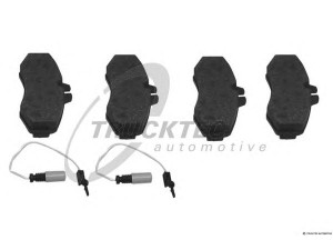 TRUCKTEC AUTOMOTIVE 02.35.123 stabdžių trinkelių rinkinys, diskinis stabdys
000 421 4110 cpl.1, 001 421 4110 cpl.1