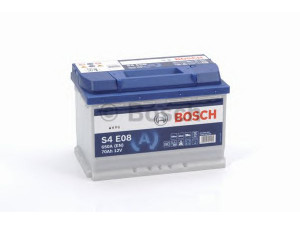BOSCH 0 092 S4E 080 starterio akumuliatorius; starterio akumuliatorius 
 Elektros įranga -> Akumuliatorius