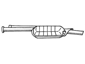 AKS DASIS SG35426 vidurinis duslintuvas