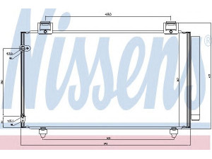 NISSENS 940318 kondensatorius, oro kondicionierius 
 Oro kondicionavimas -> Kondensatorius
88450-02250, 88450-12260