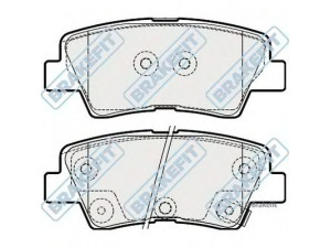 APEC braking PD3287 stabdžių trinkelių rinkinys, diskinis stabdys 
 Techninės priežiūros dalys -> Papildomas remontas