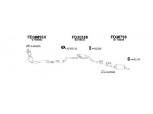 VENEPORTE 300304 išmetimo sistema