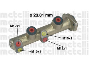 METELLI 05-0201 pagrindinis cilindras, stabdžiai 
 Stabdžių sistema -> Pagrindinis stabdžių cilindras
77 01 203 277
