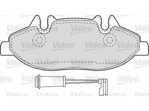 VALEO 598764 stabdžių trinkelių rinkinys, diskinis stabdys 
 Techninės priežiūros dalys -> Papildomas remontas
0004216110, 0014210910, 0064204320