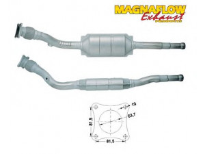 MAGNAFLOW 89232 katalizatoriaus keitiklis 
 Išmetimo sistema -> Katalizatoriaus keitiklis
1271780, 8603022, 9202455-3