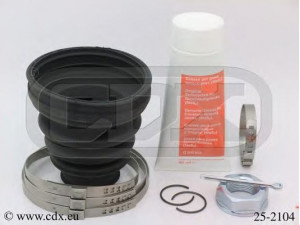 CDX 25-2104 gofruotoji membrana, kardaninis velenas 
 Ratų pavara -> Gofruotoji membrana