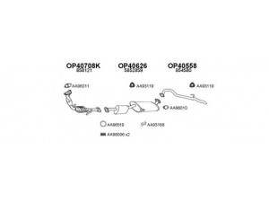VENEPORTE 770057 išmetimo sistema