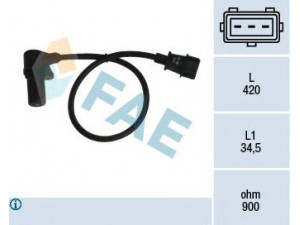 FAE 79073 RPM jutiklis, variklio valdymas 
 Variklis -> Variklio elektra
7766251, 77662510