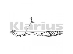 KLARIUS 321542 katalizatoriaus keitiklis 
 Išmetimo sistema -> Katalizatoriaus keitiklis
18301435663, 18301737982