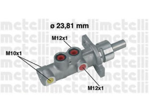 METELLI 05-0362 pagrindinis cilindras, stabdžiai 
 Stabdžių sistema -> Pagrindinis stabdžių cilindras
4601.H9, 4601.H9