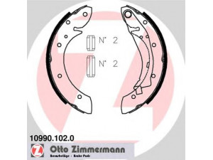 ZIMMERMANN 10990.102.0 stabdžių trinkelių komplektas 
 Techninės priežiūros dalys -> Papildomas remontas
6025370305, 4241H6, 4241J8, 4241K8