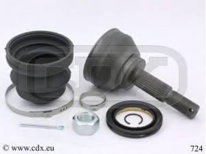 CDX 724 jungčių komplektas, kardaninis velenas 
 Ratų pavara -> Sujungimai/komplektas
