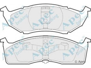 APEC braking PAD986 stabdžių trinkelių rinkinys, diskinis stabdys 
 Techninės priežiūros dalys -> Papildomas remontas
04882107, 4762682, 4773264, 5011067AA