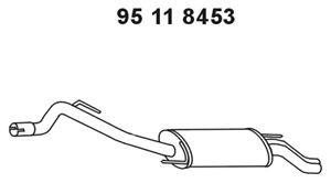 EBERSPÄCHER 95 11 8453 galinis duslintuvas 
 Išmetimo sistema -> Duslintuvas
074.253.609 BB