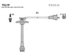 TESLA T927P uždegimo laido komplektas 
 Kibirkšties / kaitinamasis uždegimas -> Uždegimo laidai/jungtys
90919-22386, 90919-22400